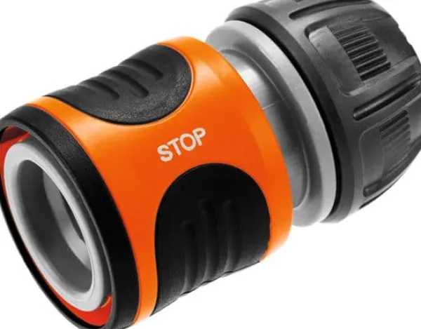 New slangkoppling med vattenstopp 1/2" Bevattning
