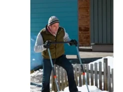 Discount stor teleskopisk snöskyffel Snöborttagning
