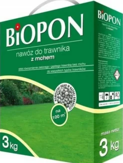 Online GÖDNINGSMEDEL - FÖR GRÄSMATTA MED MOSS 3 KG - BR BIO-1050 Gödningsmedel