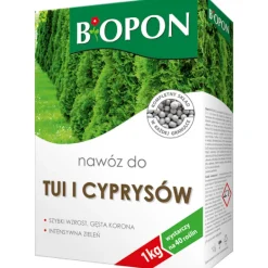 Hot gödningsmedel för thuja och cypern, granulat, 1 kg Gödningsmedel