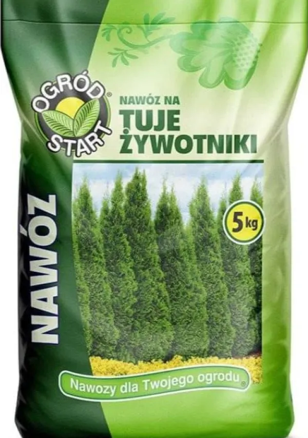 Gödselmedel för Thujas, Arborvitaes, Barrträd, Garden Start 5 kg Gödningsmedel