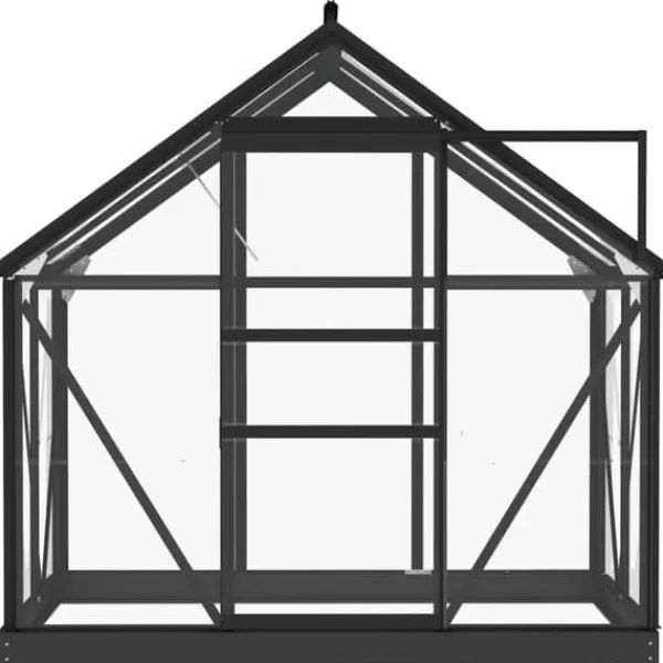 Sale Glasväxthus antracit 155x103x191 cm aluminium - Växthus - Växt Hus - Home & Living Växthus
