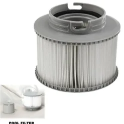 Outlet Gäller för Poolfilter MSPA uppblåsbara pooler FD2089 4-pack Pool- & Spatillbehör