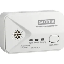 Best Gloria KO1 Kolmonoxid-detektor batteri Detektering Kolmonoxid Rök- & Koloxiddetektorer