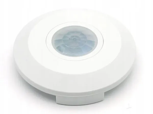 Outlet 360-graders ultraplatt infraröd vit PIR-rörelsesensor för taket Rörelsedetektorer