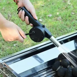 Sale Grillfläkt för att tända en öppen spis Manuell eldstadsgrill Tillbehör Till Vedeldade Kaminer & Öppna Spisar