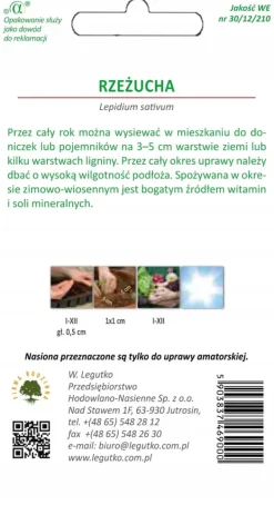 Sale Groddande frön, krasse, 30 g Fröer & Lökar
