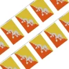Best Guirlande Flagga Bhutan 100 stycken 14 x 21 cm Flaggor & Vindstrutar