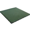 Clearance Gummiplatta 25mm - 50x50 cm - Grön Trädgårdsprydnader