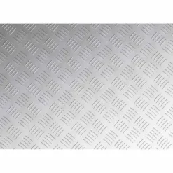 Halkfria Aluminium Checker Plates 2 st - Säkra och stiliga trapsteg | Storlek: 70x50 cm