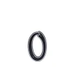 Haushalt Blastic House Number 0 150Mm Black Adresskyltar & Husnummer