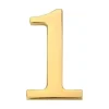 Sale Haushalt Door Number 1 Gp-1 45Mm Gold Adresskyltar & Husnummer