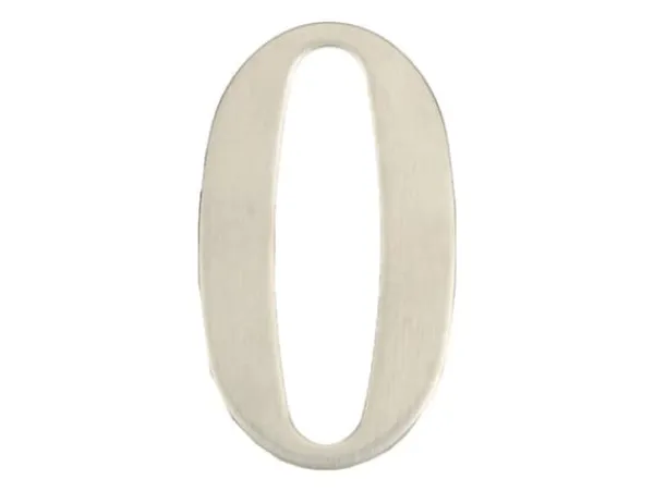 Clearance Haushalt Door Number 0 Ss-0 62Mm Stainless Ste Adresskyltar & Husnummer