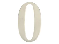 Online Haushalt Door Number 0 Ss-0 62Mm Stainless Ste Adresskyltar & Husnummer