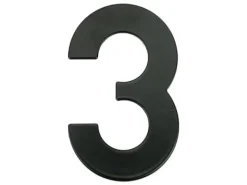 Outlet Haushalt House Number 3 Mb-3 145Mm Black Adresskyltar & Husnummer