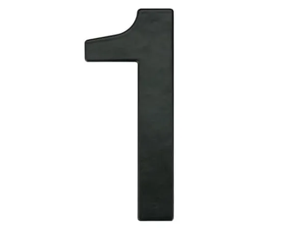 Discount Haushalt House Number 1 Mb-1 145Mm Black Adresskyltar & Husnummer