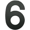 Online Haushalt House Number 6 Mb-6 145Mm Black Adresskyltar & Husnummer