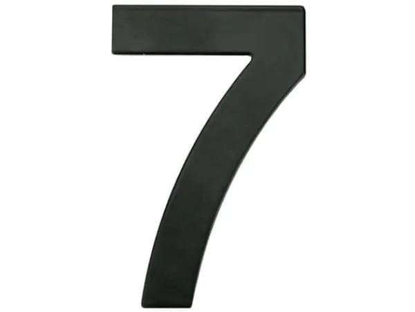 Outlet Haushalt House Number 7 Mb-7 145Mm Black Adresskyltar & Husnummer