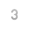 New Haushalt House Number Stainless Steel Ss-3 145Mm Adresskyltar & Husnummer