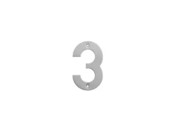 New Haushalt House Number Stainless Steel Ss-3 145Mm Adresskyltar & Husnummer