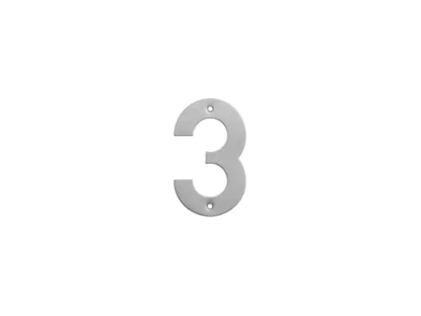 New Haushalt House Number Stainless Steel Ss-3 145Mm Adresskyltar & Husnummer