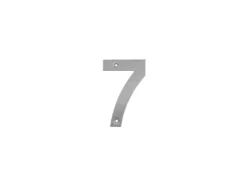 Haushalt House Number Stainless Steel Ss-7 145Mm