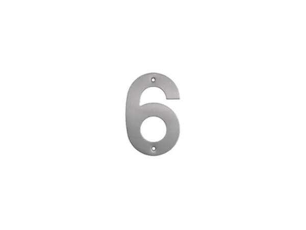 Best Haushalt House Number Stainless Steel Ss-6 145Mm Adresskyltar & Husnummer