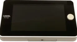 Outlet HAWEL Sverige HT-DM28SWE+VR Elektroniskt dörröga/dörrkikare med stor skärm 4,3" *** VIT RAM *** Säkerhetsmonitorer & Videokameror