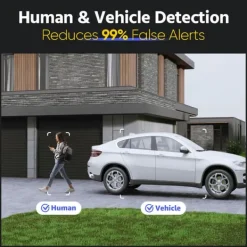 Hot Hem säkerhetskamera system, 12MP upplösning, AI detektionsfunktioner, 1T Säkerhetsmonitorer & Videokameror