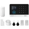 Discount Hem säkerhetssystem, trådlös drift, smart hem integration,4G WiFi Kit A, EU-kontakt Hemlarmsystem