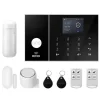Hemlarmssystem, Smarta Hem-integration, Trådlös Säkerhetslösning,4G WiFi Kit A, EU-kontakt