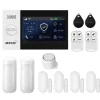 New Hemlarmssystem, Trådlös Anslutning, Smart Automation,GSM 2G WiFi Kit C, EU Kontakt Hemlarmsystem