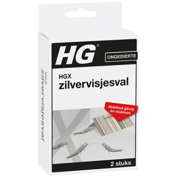 Clearance HG Silverfiskfälla 2 delar Skadedjursfällor