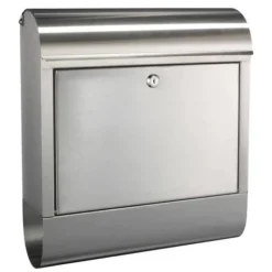 HI Postlåda Rostfritt stål 38 x 12 x 42,5 cm