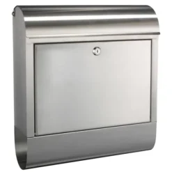 HI Postlåda Rostfritt stål 38 x 12 x 42,5 cm