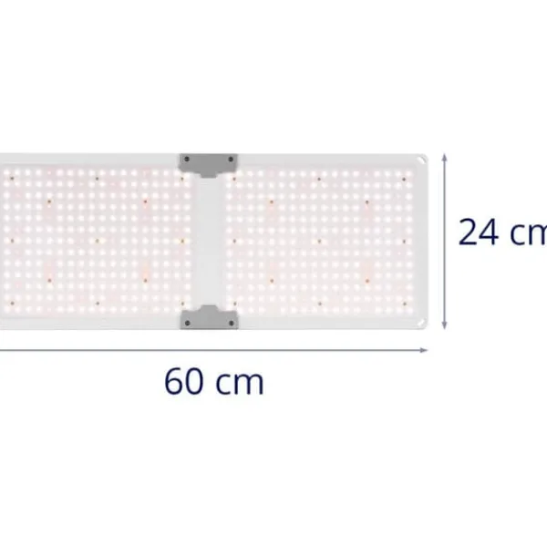Sale hillvert - Odlingslampa - Fullspektrum - 2,000 W - 468 LED - 20 000 Lumen Kit För Växt- & Örtplantering