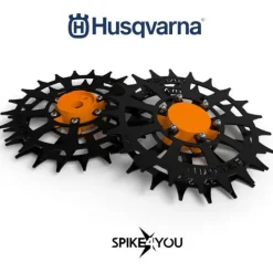 Clearance Hjul till HUSQVARNA AUTOMOWER 305, 310, 315, 315X, 415X, 415XI robotgräsklippare, rostfritt stål 3mm Trädgårdsmaskiner