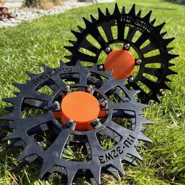 Clearance Hjul till HUSQVARNA AUTOMOWER 305, 310, 315, 315X, 415X, 415XI robotgräsklippare, rostfritt stål 3mm Trädgårdsmaskiner