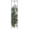Hållbar tomatbur av stål - Justerbart stöd för växter | Färg: Grön | Storlek: 154 cm | 6 st
