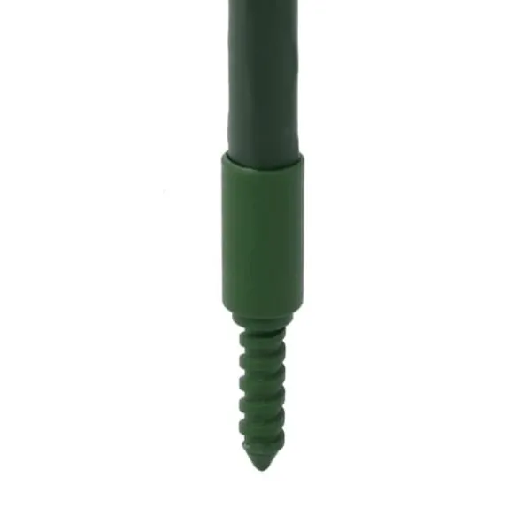 Hållbar tomatbur av stål - Justerbart stöd för växter | Färg: Grön | Storlek: 154 cm | 6 st