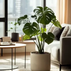 Hålväxt - Set om 2 - Monstera deliciosa - Höjd 70-80cm - ⌀21cm Krukväxter Inomhus
