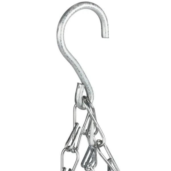 Hängande blomkorg set, 30x25 cm, Brun