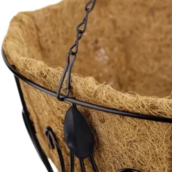 Sale Hängande korgset, set om 3, metall Trädgårdskorgar