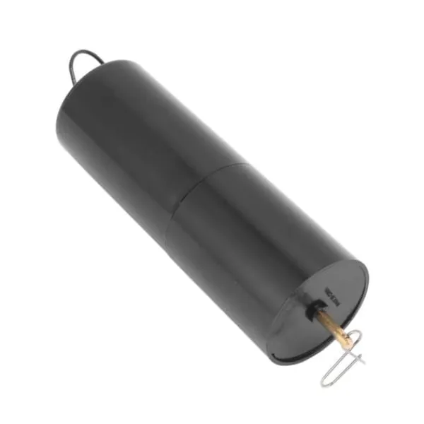 New Hängande svart roterande motor för vindspinnare, batteridriven Vinddekoration