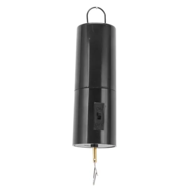 New Hängande svart roterande motor för vindspinnare, batteridriven Vinddekoration