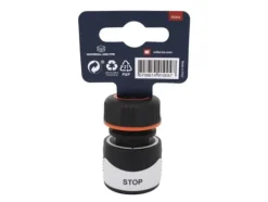 Clearance HOME It Garden Premium slangkoppling med stopp 1/2" Bevattning