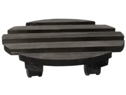 HOME It® krukkevogn sort træ Ø30 cm