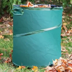 Online Hopfällbar lövbehållare 175 liter Trädgårdskorgar