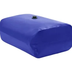 Clearance Hopfällbar vattentank med kran för regnvatten | Volym: 1500 L | Material: PVC Regntunnor