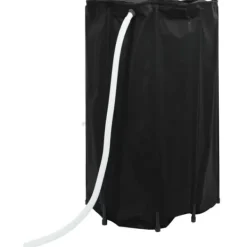 Hopfällbar vattentank med kran 500 L PVC - Slitstark och väderbeständig | Färg: Grön | Storlek: 500 L